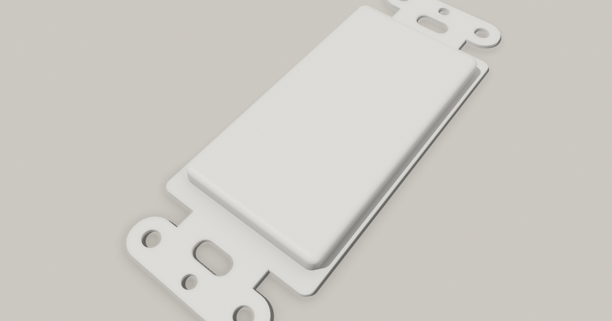 Decora Blank for Hue Dimmer Remote