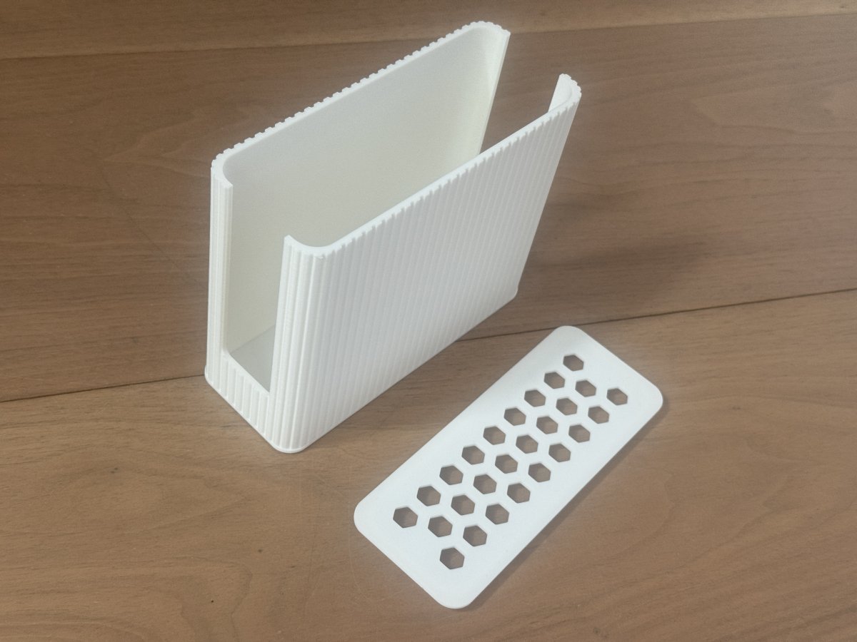 Parametric Power Strip Cable Management Box