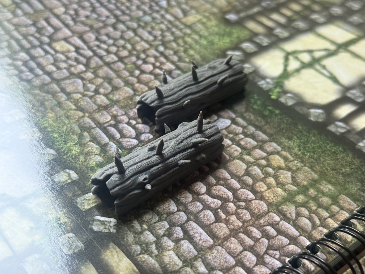 D&D Spiked Tree Logs