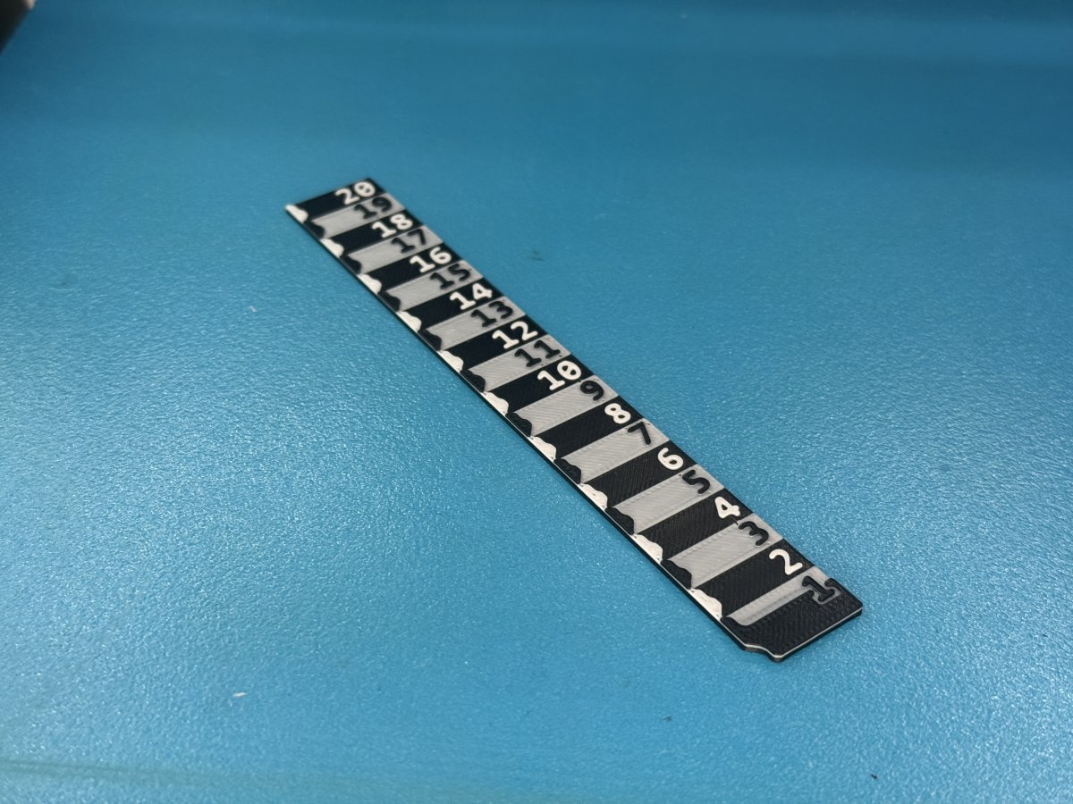 Gridfinity Height Ruler