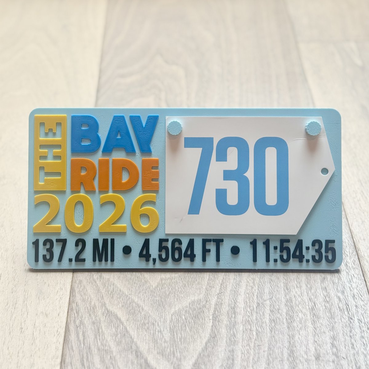 The Bay Ride Plaque
