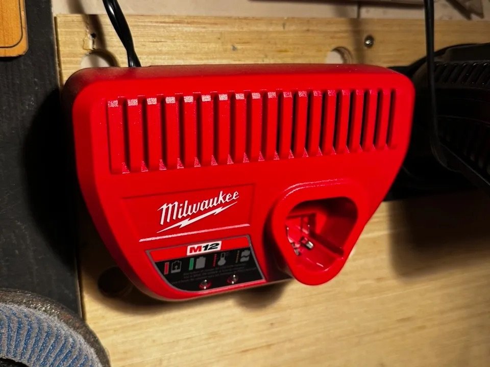 Milwaukee M12 Charger Wall Mount
