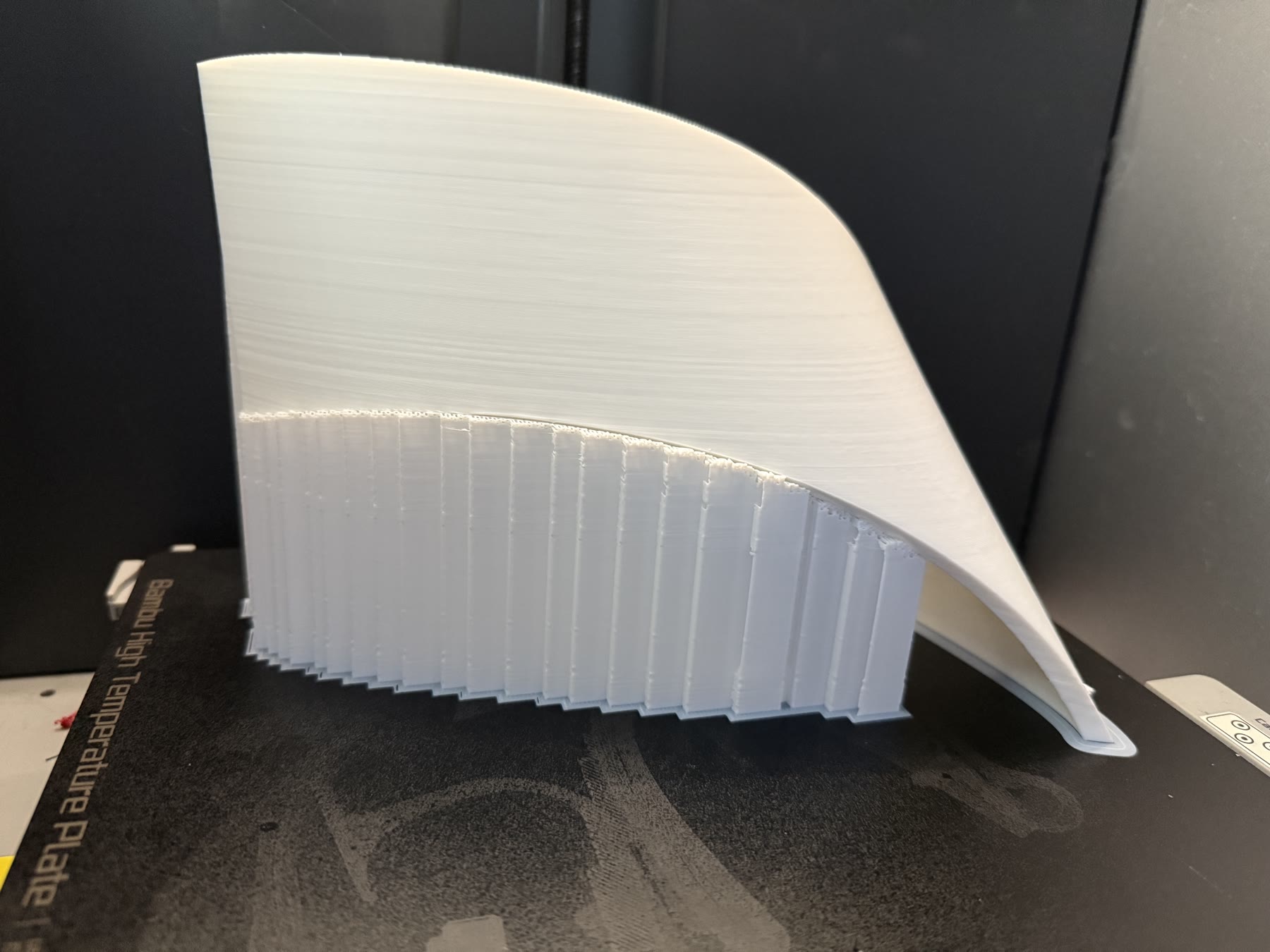 Ribbon Wall Art Project detail