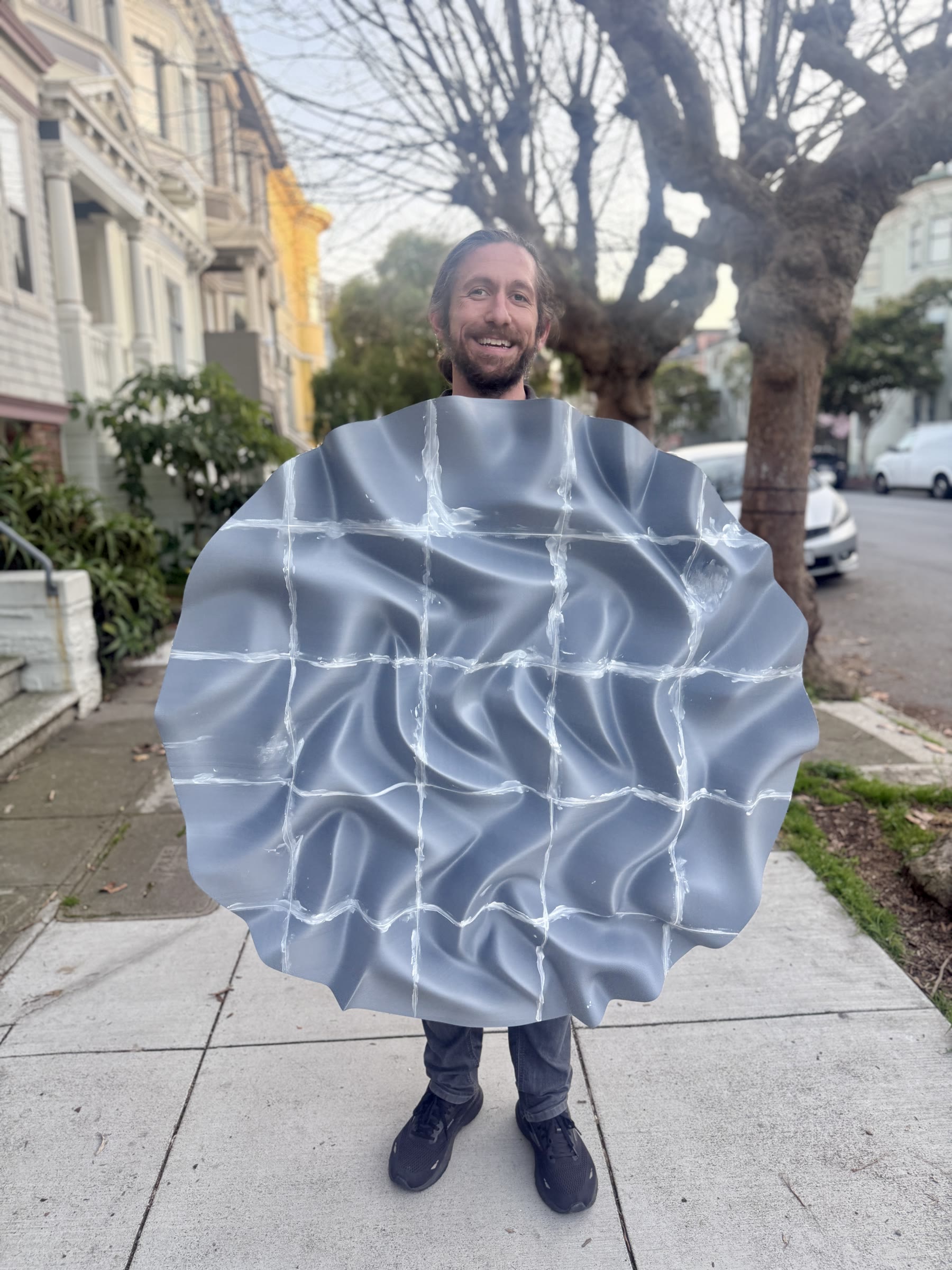 Waves Wall Art Project detail