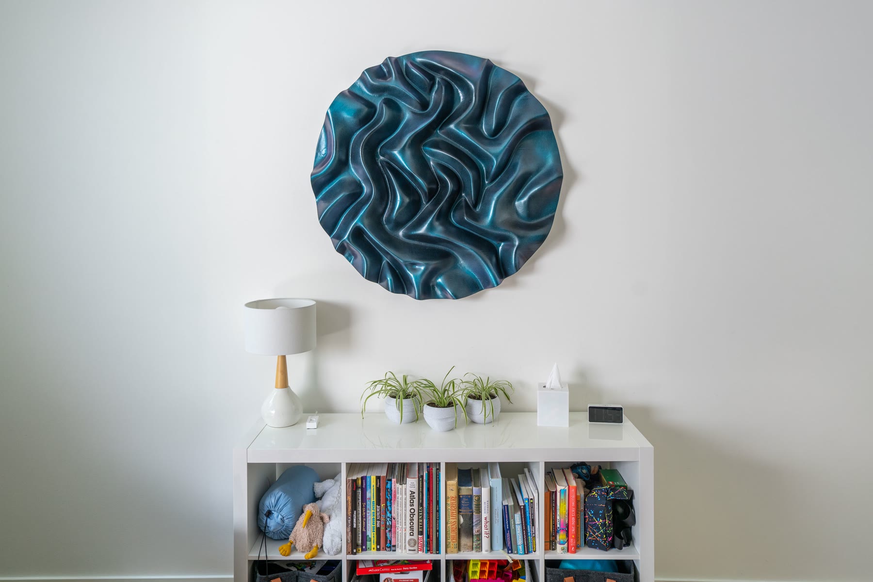 Waves Wall Art Project detail