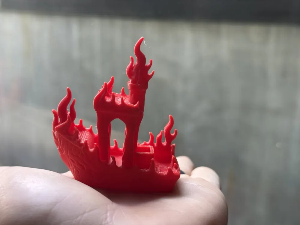 Flame Benchy