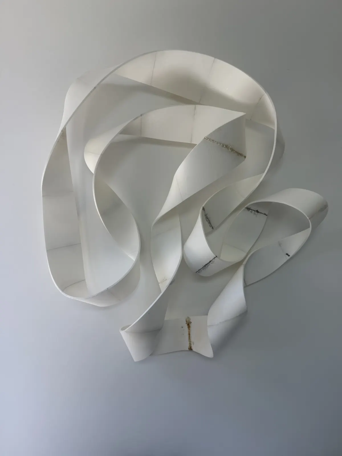 Ribbon 3D Wall Art detail