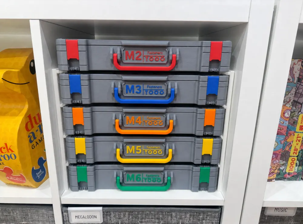 Kallax Gridfinity Box Storage Rack