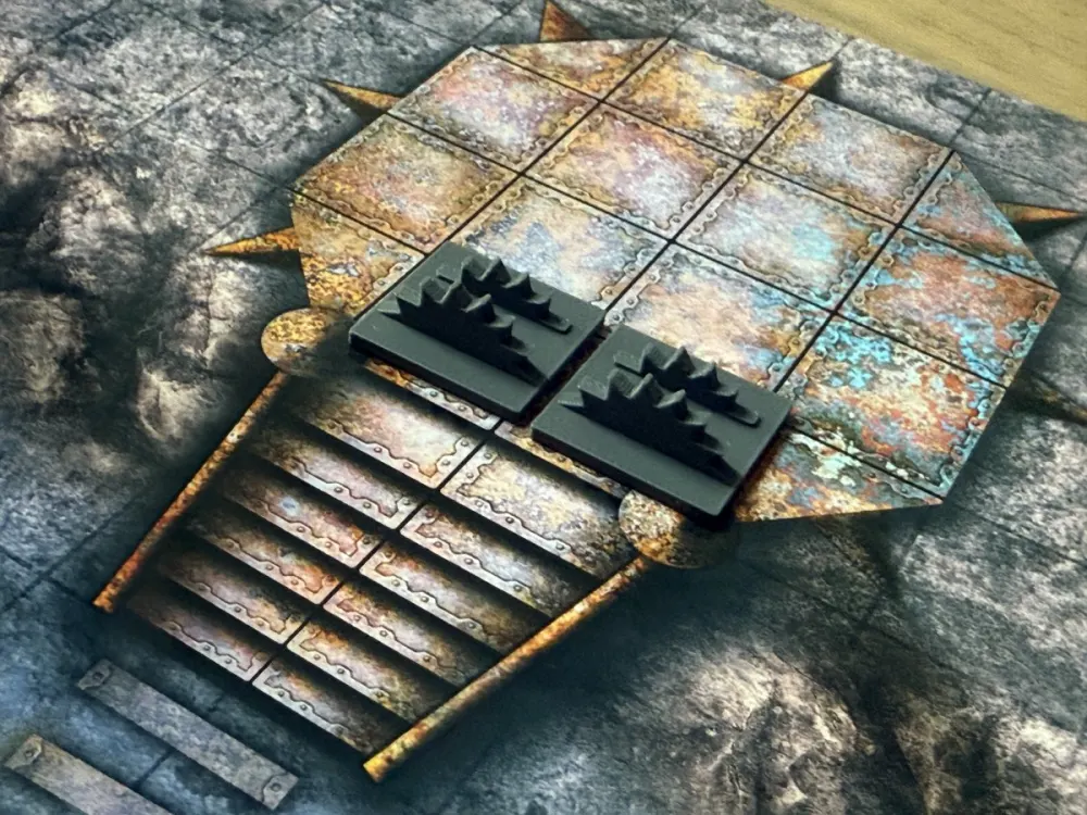 Saw Blade Trap Tile