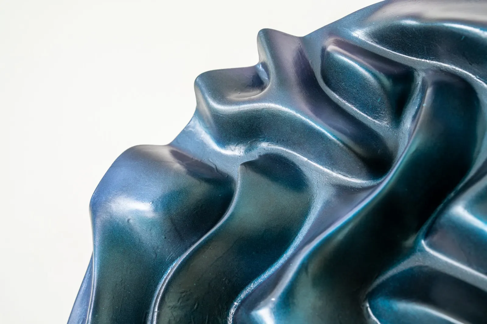 Waves 3D Wall Art detail