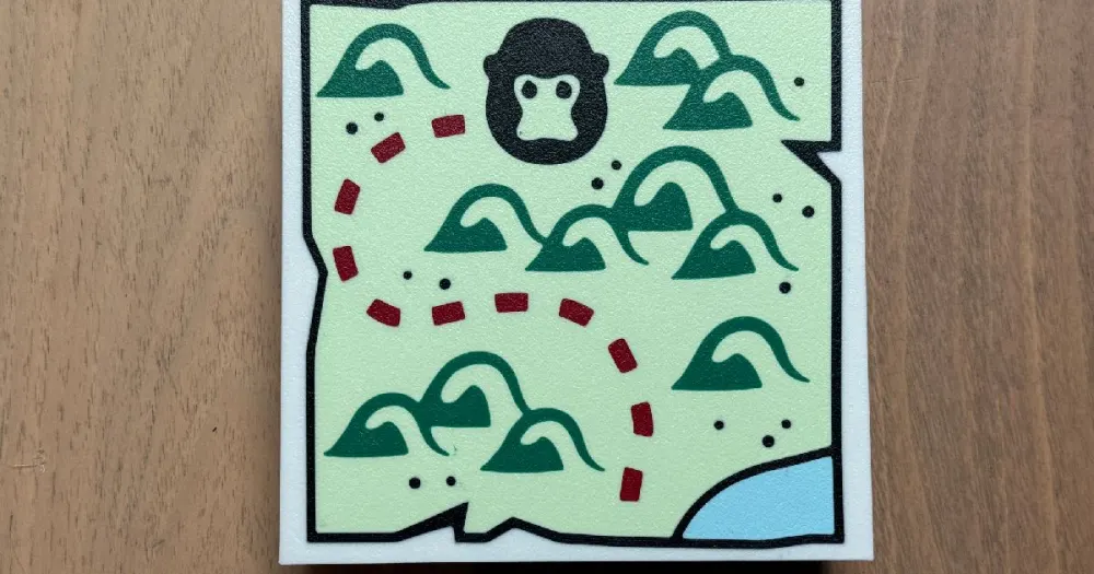 Lego Treasure Map Tile 10x Size 14