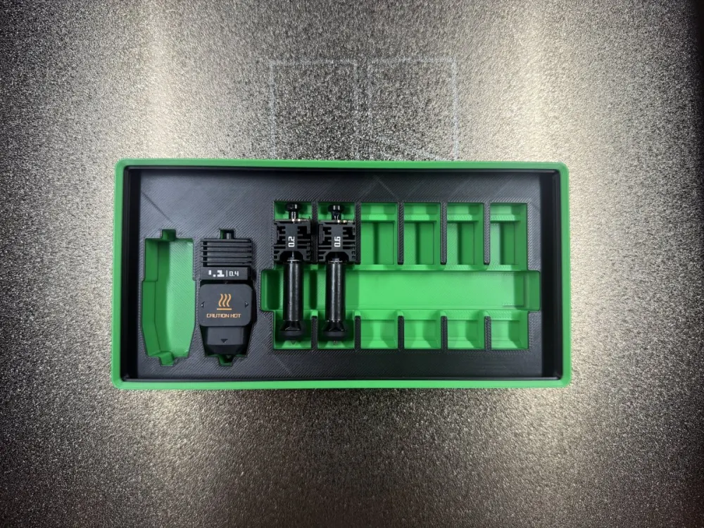 H2C Nozzle Gridfinity Tray