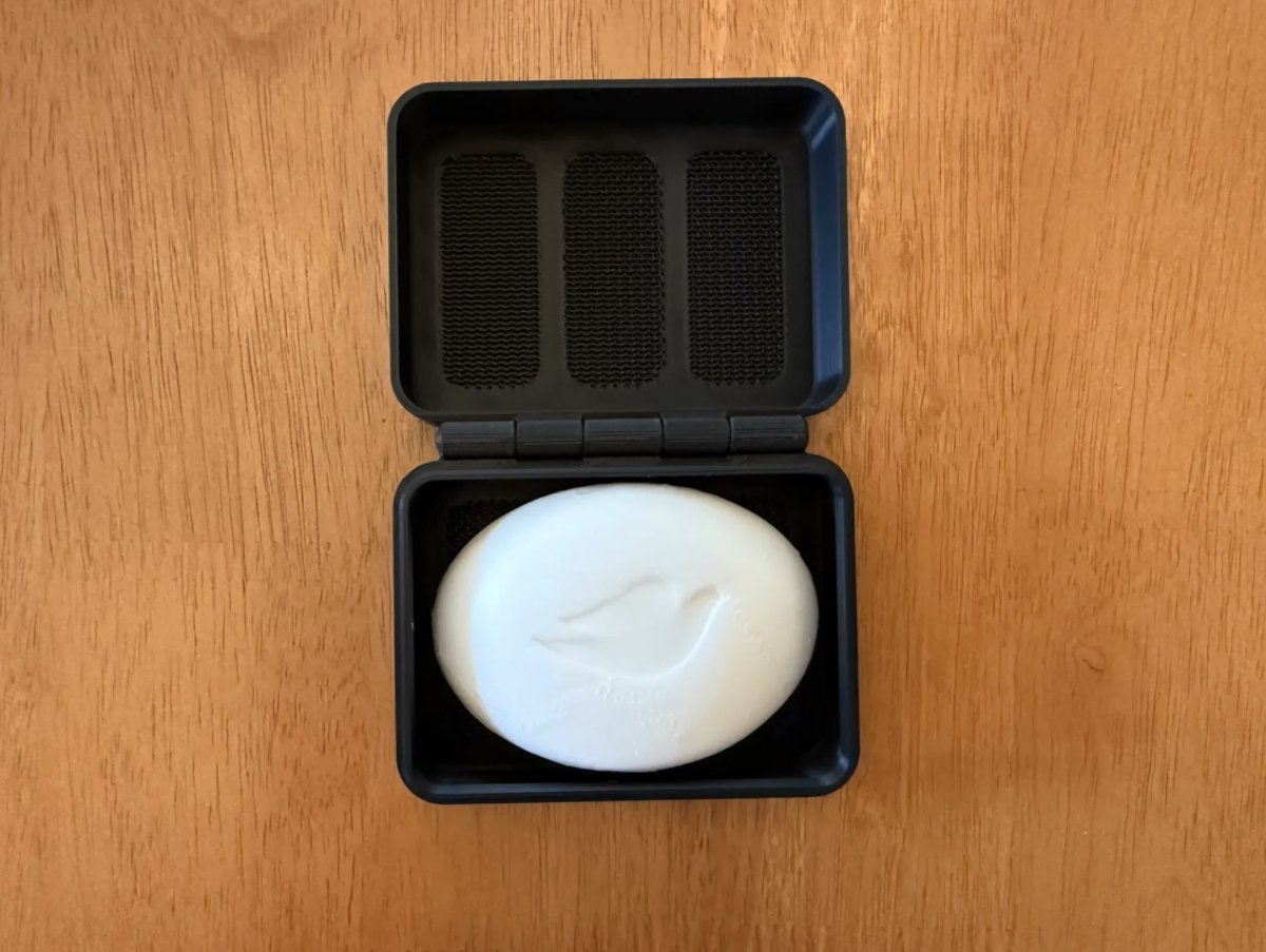 Customizable Travel Soap Box
