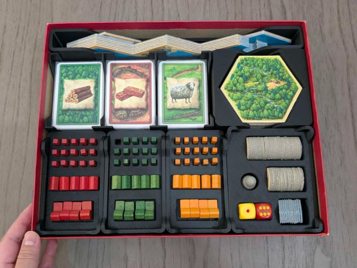 Inserts for Catan Base Game - 5-6 Player Expansion