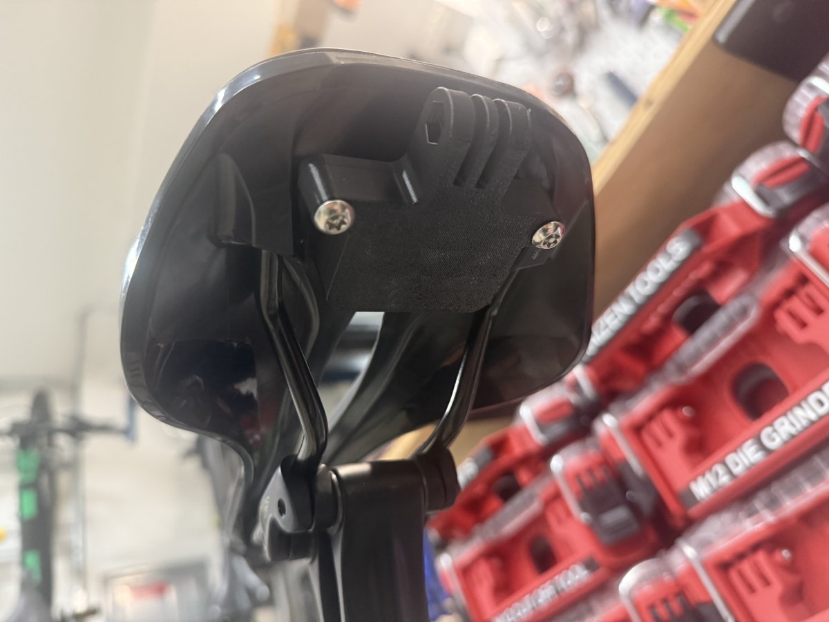 GoPro mount for Specialized SWAT saddle with AirTag