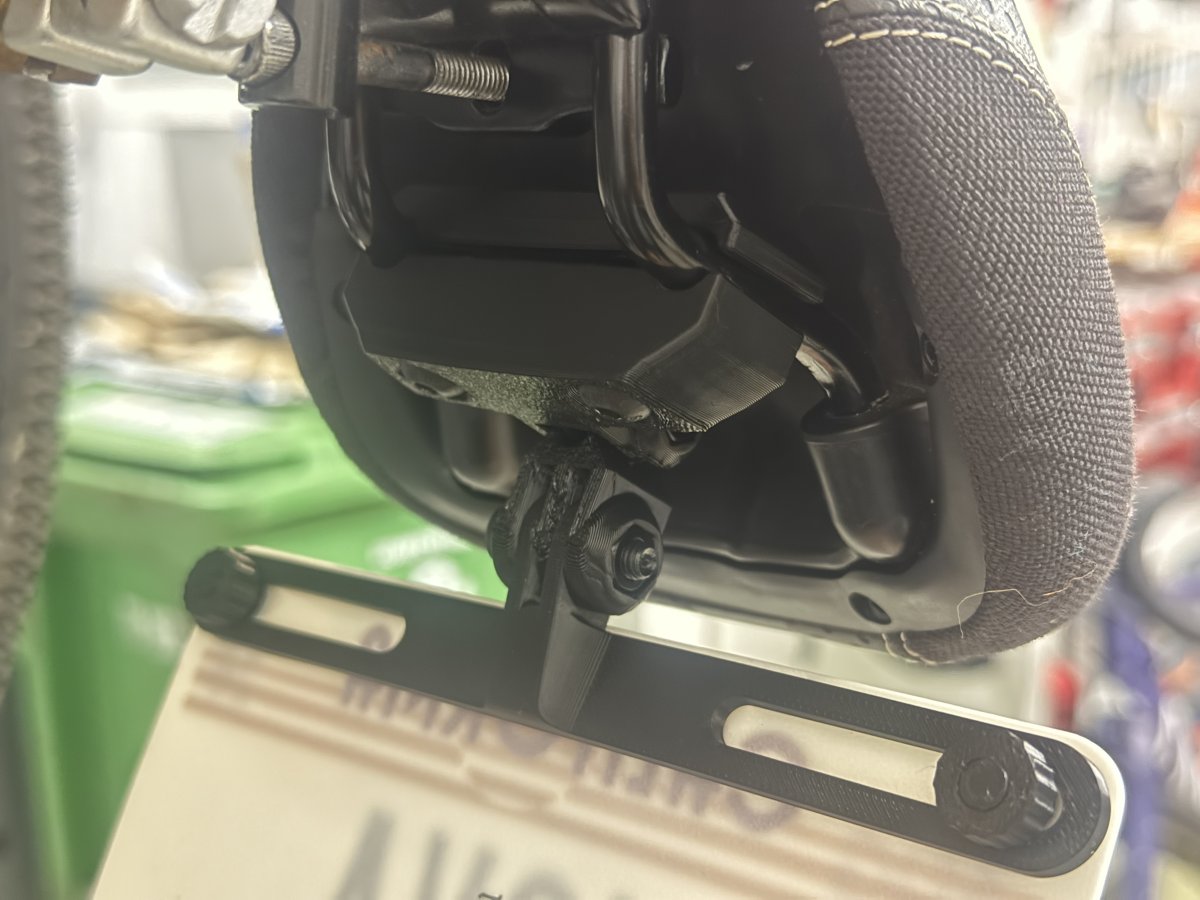 GoPro mount for Woom 4 Saddle
